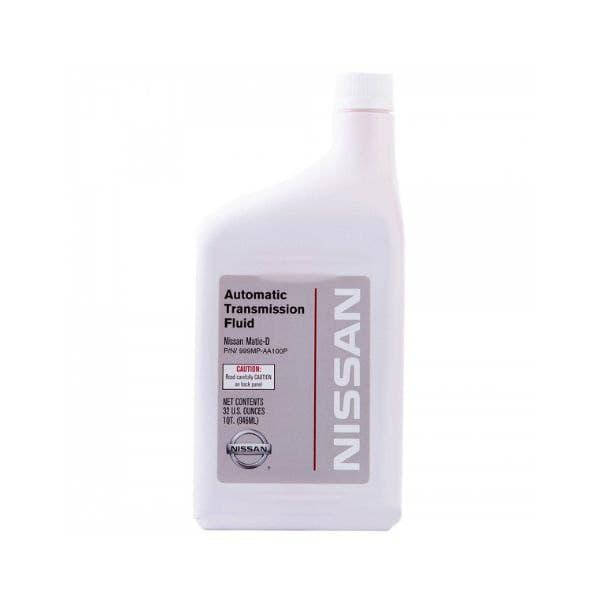 

Трансмиссионное масло Nissan Matic Fluid - D 0.946л (999MPAA100P) ORG 999MPAA100P