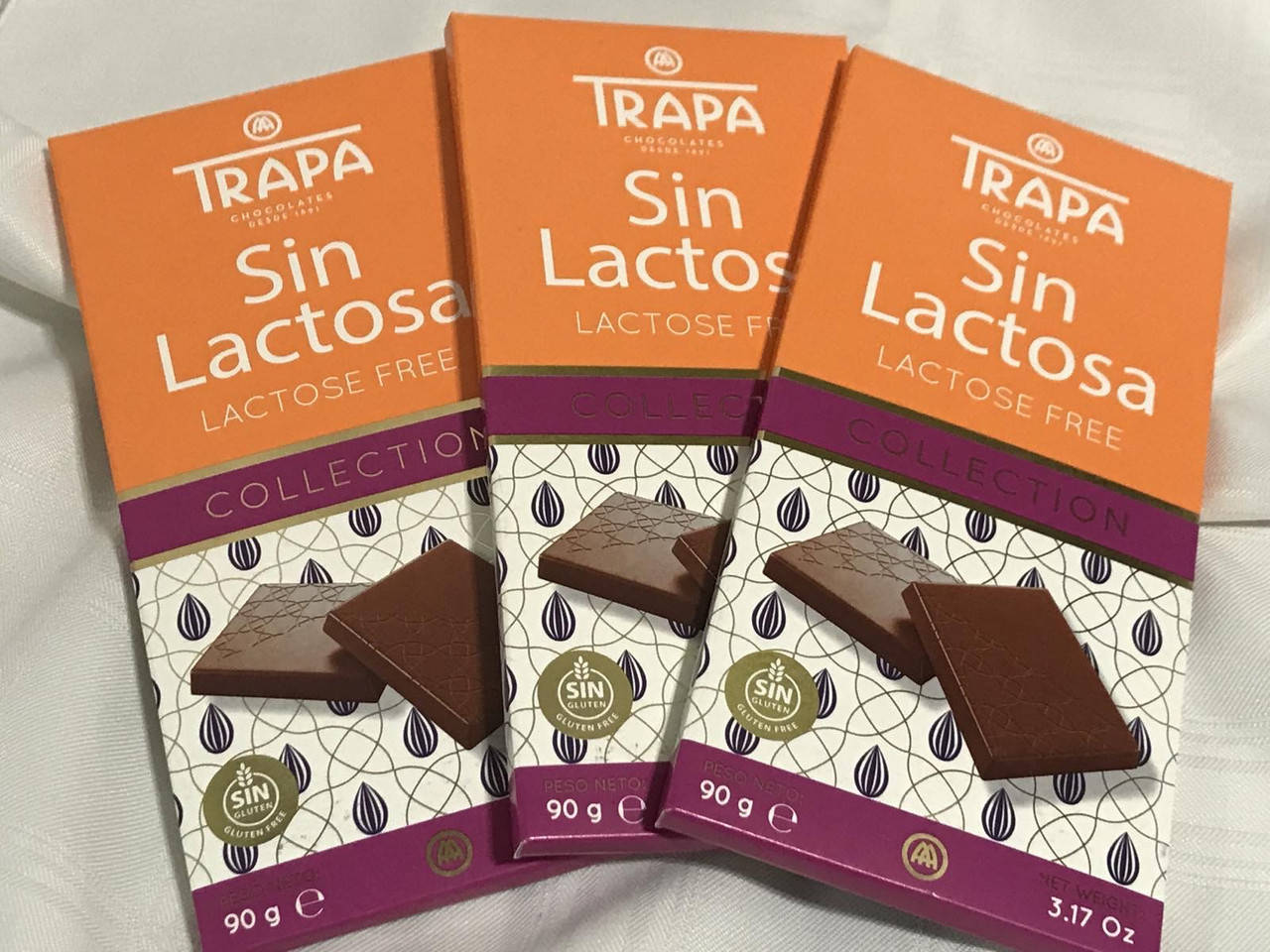 

Молочный шоколад Trapa Sin Lactos 90 г