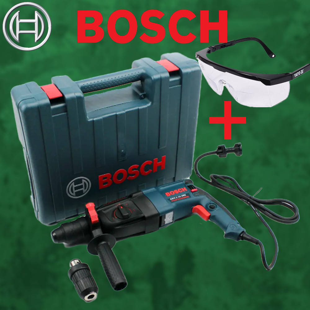 

Перфоратор BOSCH GBH 2-26 DRE (800 Вт 2.7 Дж) Профессиональный перфоратор Бош Сетевой
