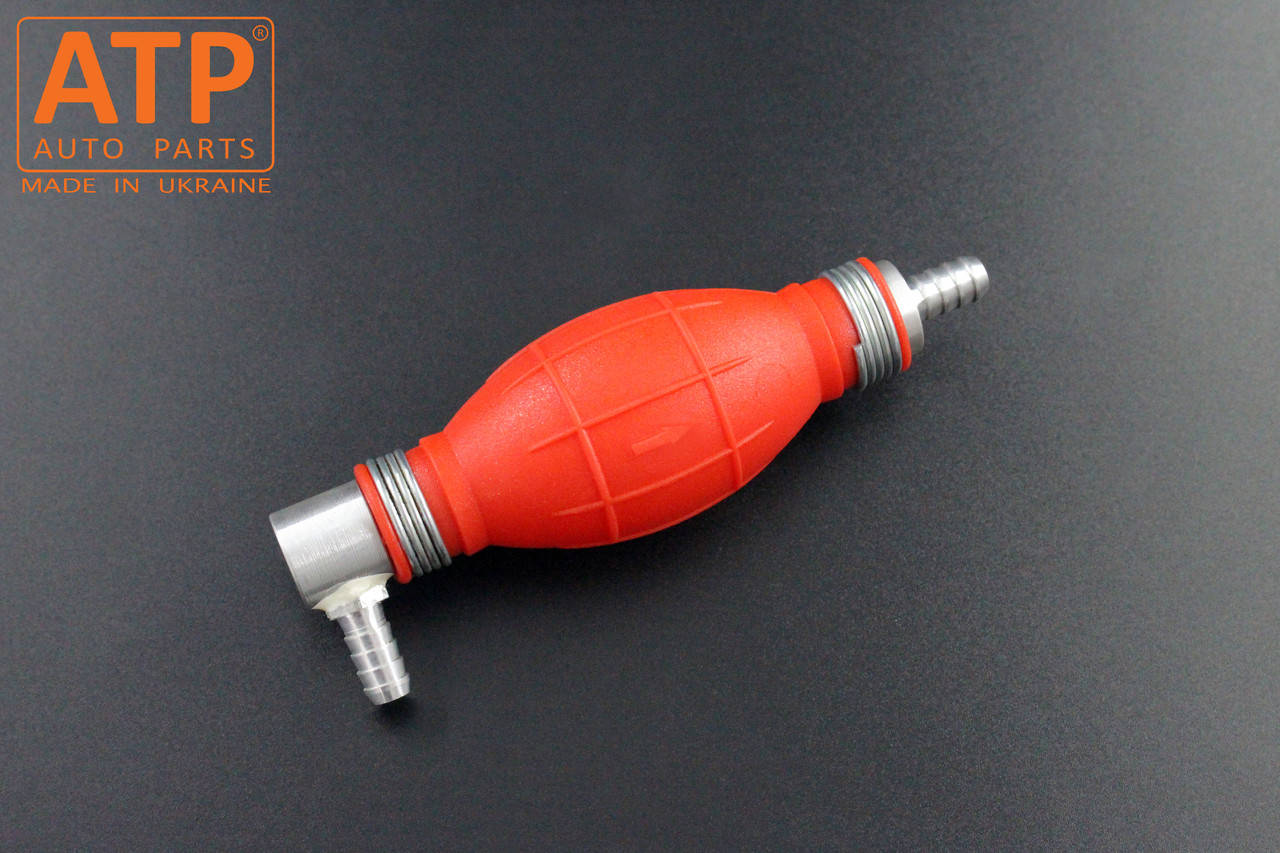 

Полиуретановая груша для подкачки топлива, вход-боковой, выход-прямой, 10мм