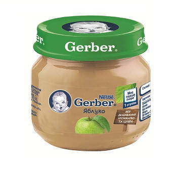 

Фруктовое пюре Gerber Яблоко, 80 г