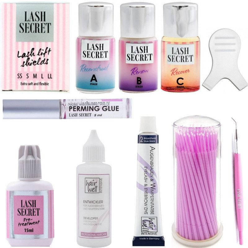 

Lash Secret Стартовый набор для ламинирования ресниц "Блеск»