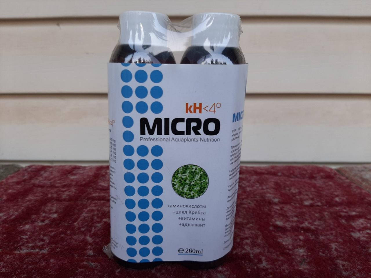 

Удобрение для аквариумных растений PAN Micro кН < 4 260 ml, на 8600 л.