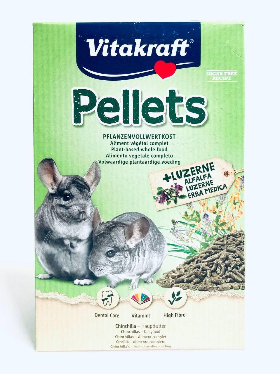 

Корм для шиншилл Vitakraft Pellets 1 кг