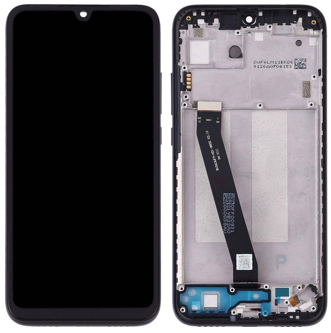 

Дисплей Xiaomi Redmi 7 с тачскрином и рамкой, оригинал, черный