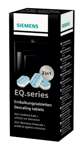 

Таблетки для чистки кофемашин Siemens від накипу 3 шт. в упаковці (TZ80002B)