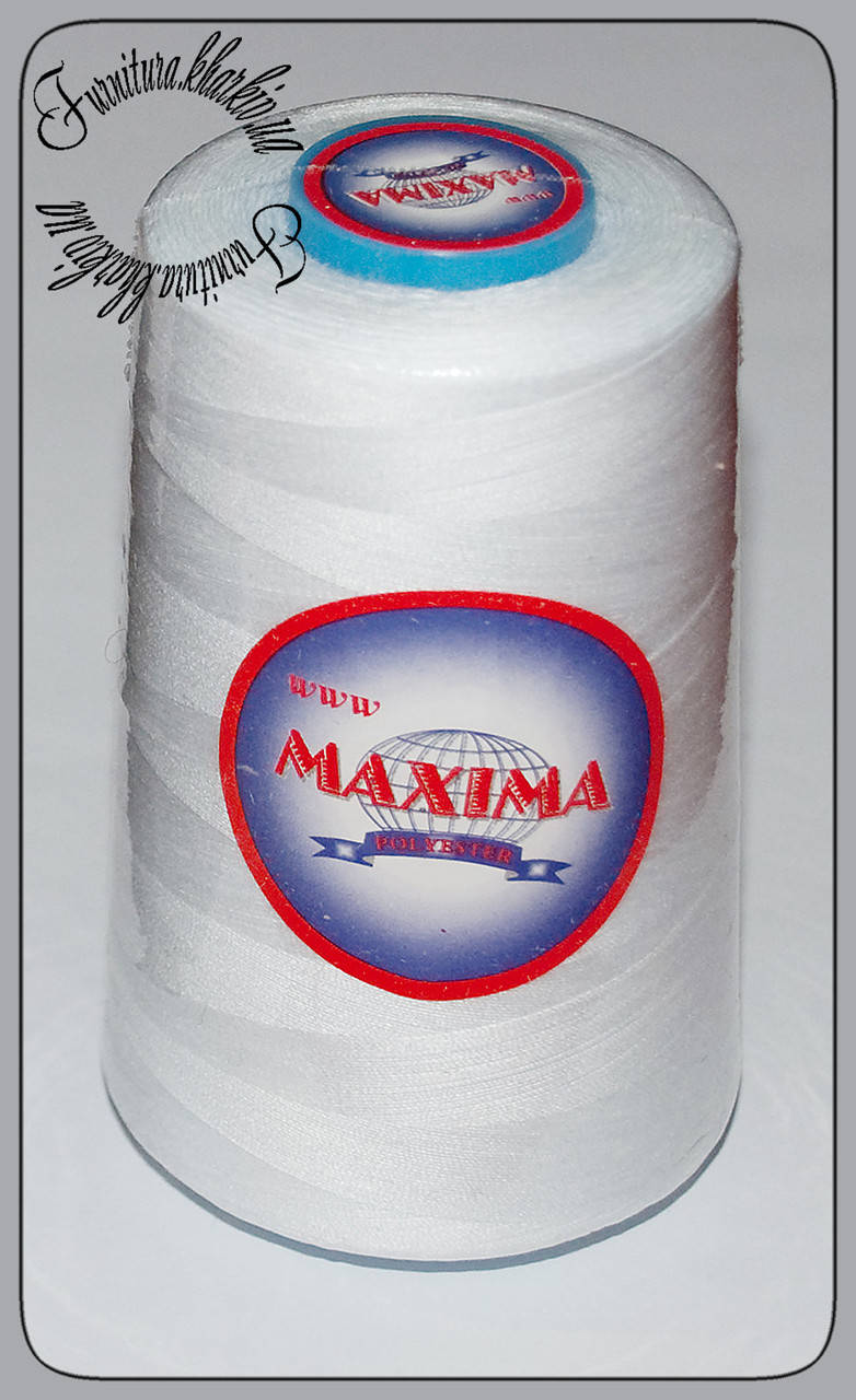 

Нитка №40 бобина белая.