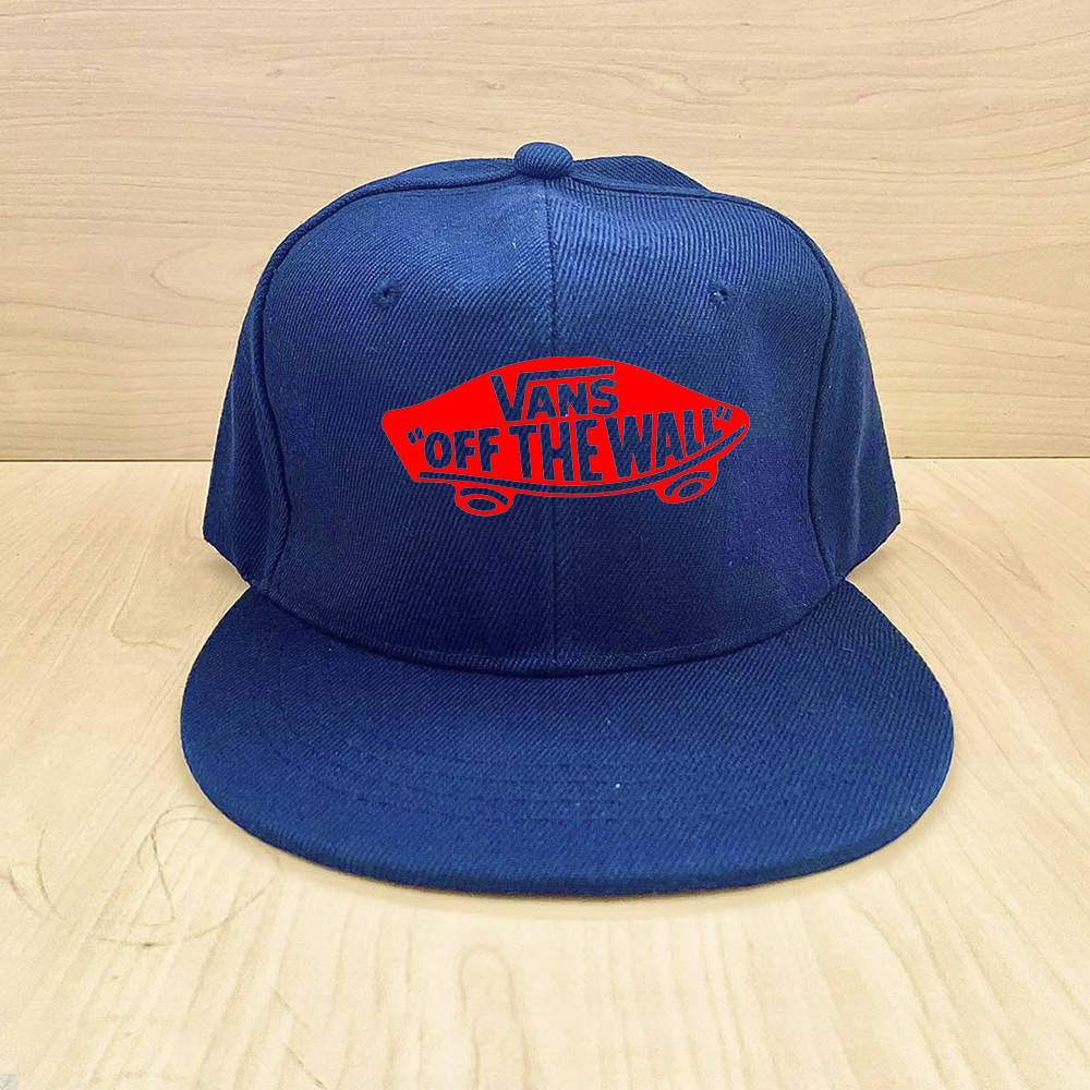 

Мужская кепка снепбек Ванс, брендовая кепка Vans синяя, Синий