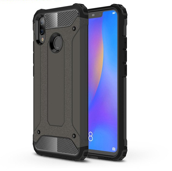

Бронированный противоударный TPU+PC чехол Immortal для Huawei P Smart+ (nova 3i)