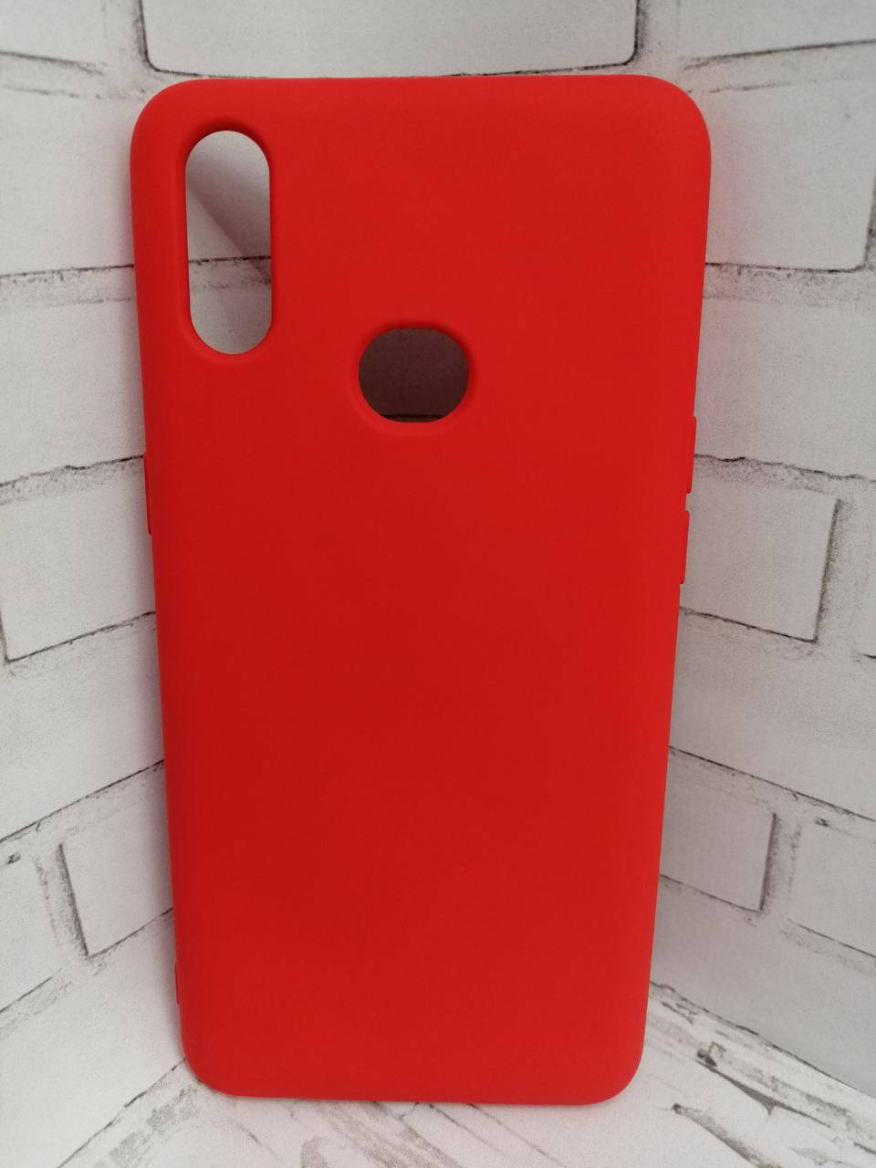 

Чехол бампер накладка для SAMSUNG GALAXY A10s A107F на заднюю панель красный