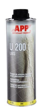 

050101 Антигравій U200 UBS ЧОРНИЙ 1л АРР, Черный