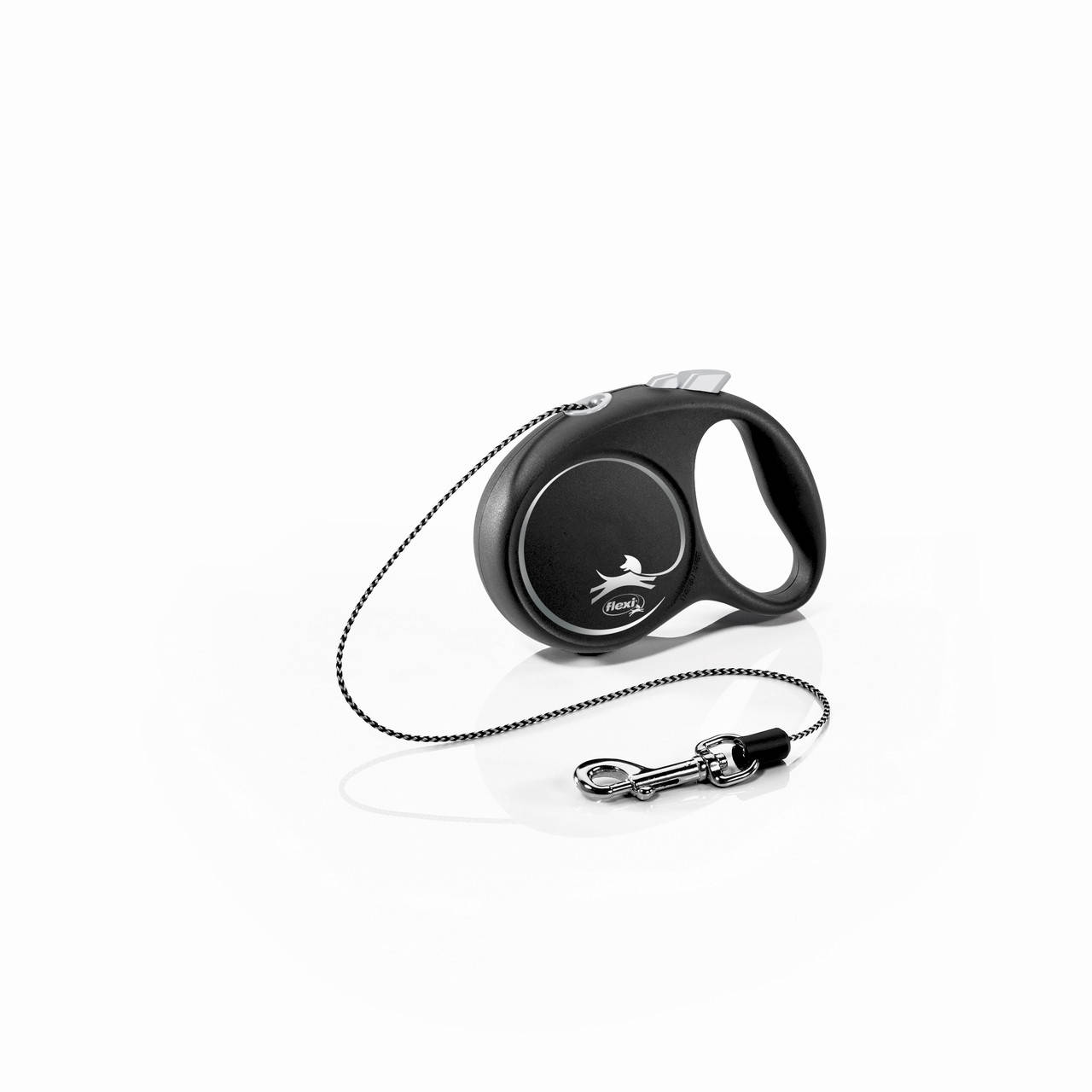 

Поводок рулетка Flexi New Comfort XS трос 3 м до 8 кг черный