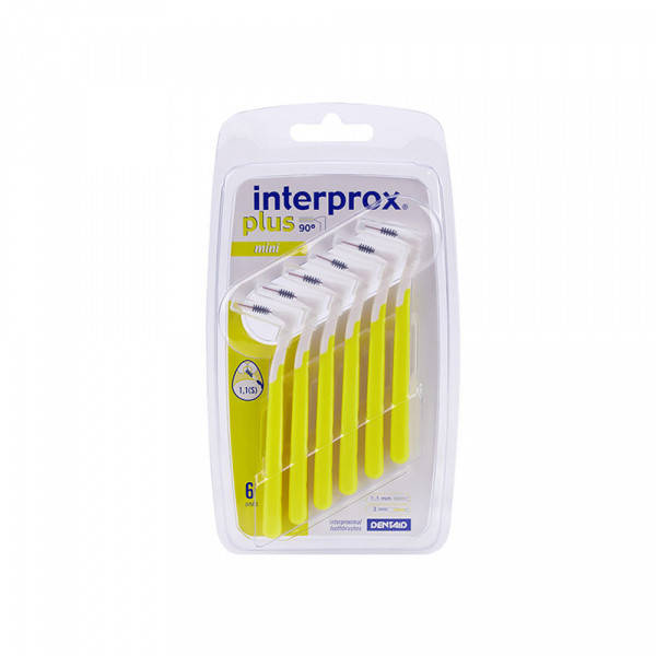 

Ершик для зубов INTERPROX PLUS 2G MINI, 1.1 мм, 6 шт.