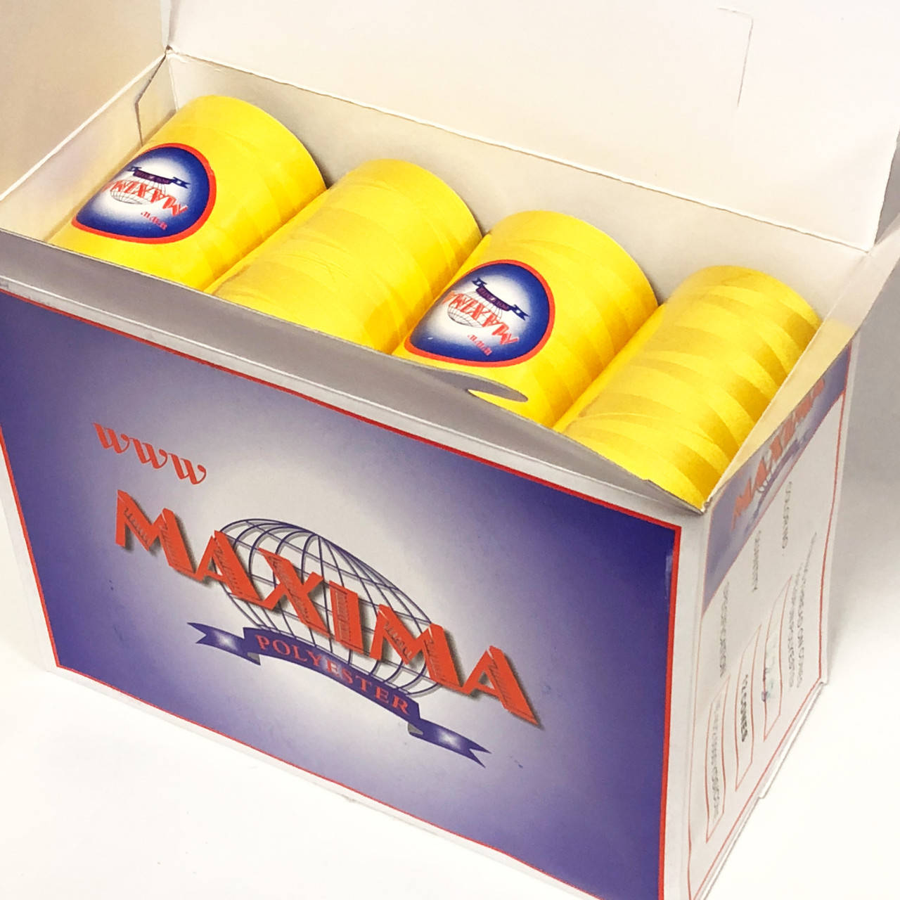 

Швейные нитки 40/2 MAXIMA, насыщенный желтый (029)