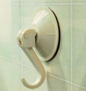 

Крючок для полотенец вакуумный, большой - 4 шт, Белый