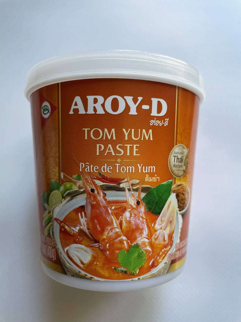 

Том ям паста Aroy-D,паста том ям для супа 0,4кг