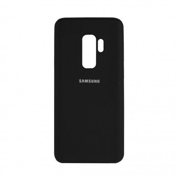 

Silicone case Samsung s9 plus черный