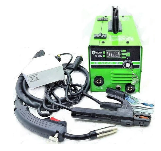 

Сварочный полуавтомат инверторный Edon ECO Ток 20-257Ам. Сварка полуавтомат + проволока без газа