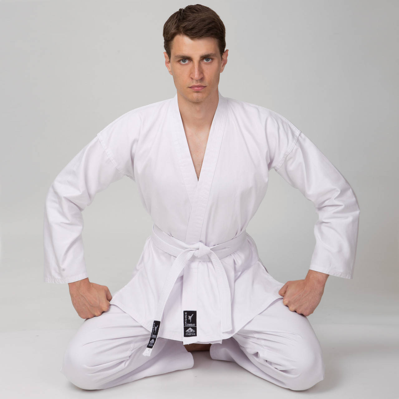 

Кимоно для каратэ белое MATSA MA-0016 0/130, Белый