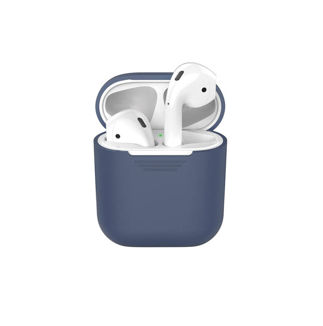 

Чехол ARM силиконовый для AirPods 2 delft blue, Темно-синий