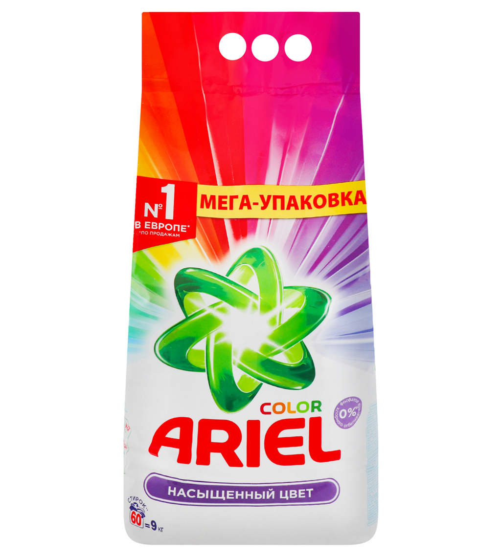 

Стиральный порошок Ariel Color 9 кг Автомат