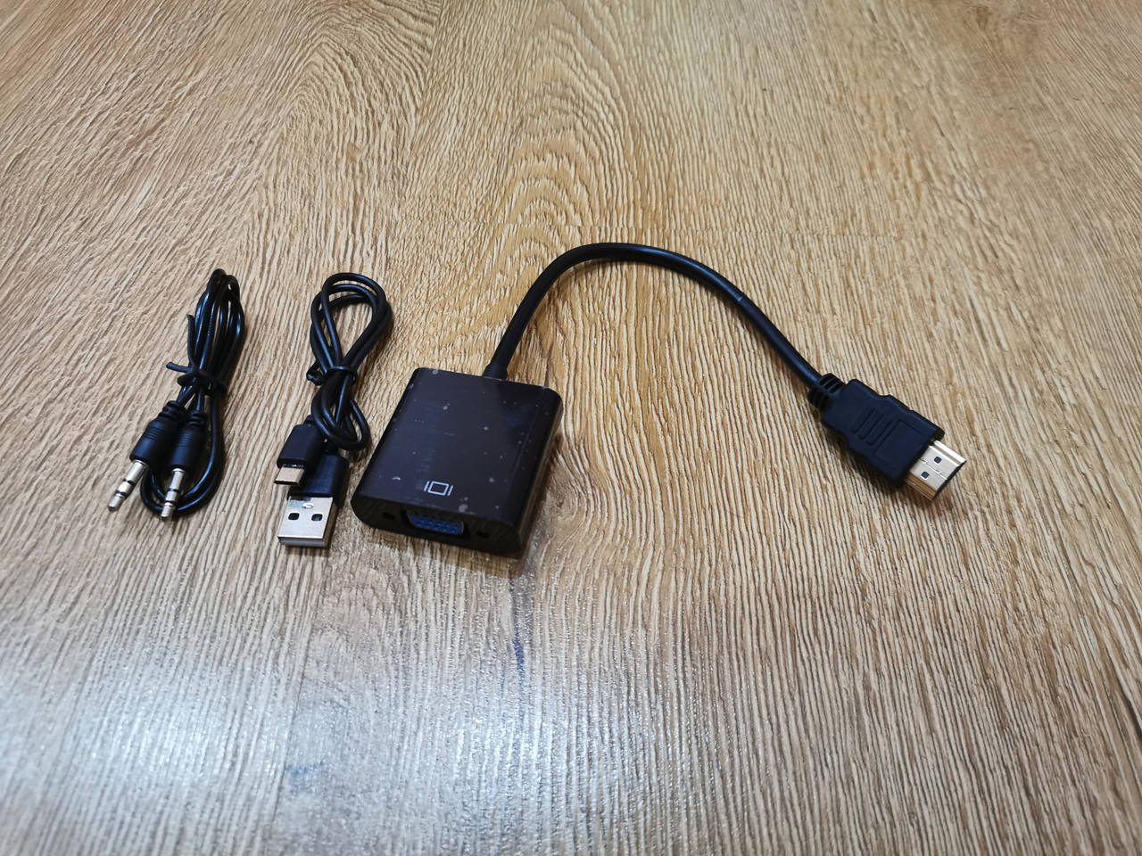 

Переходник , адаптер HDMI to VGA со звуком и питанием