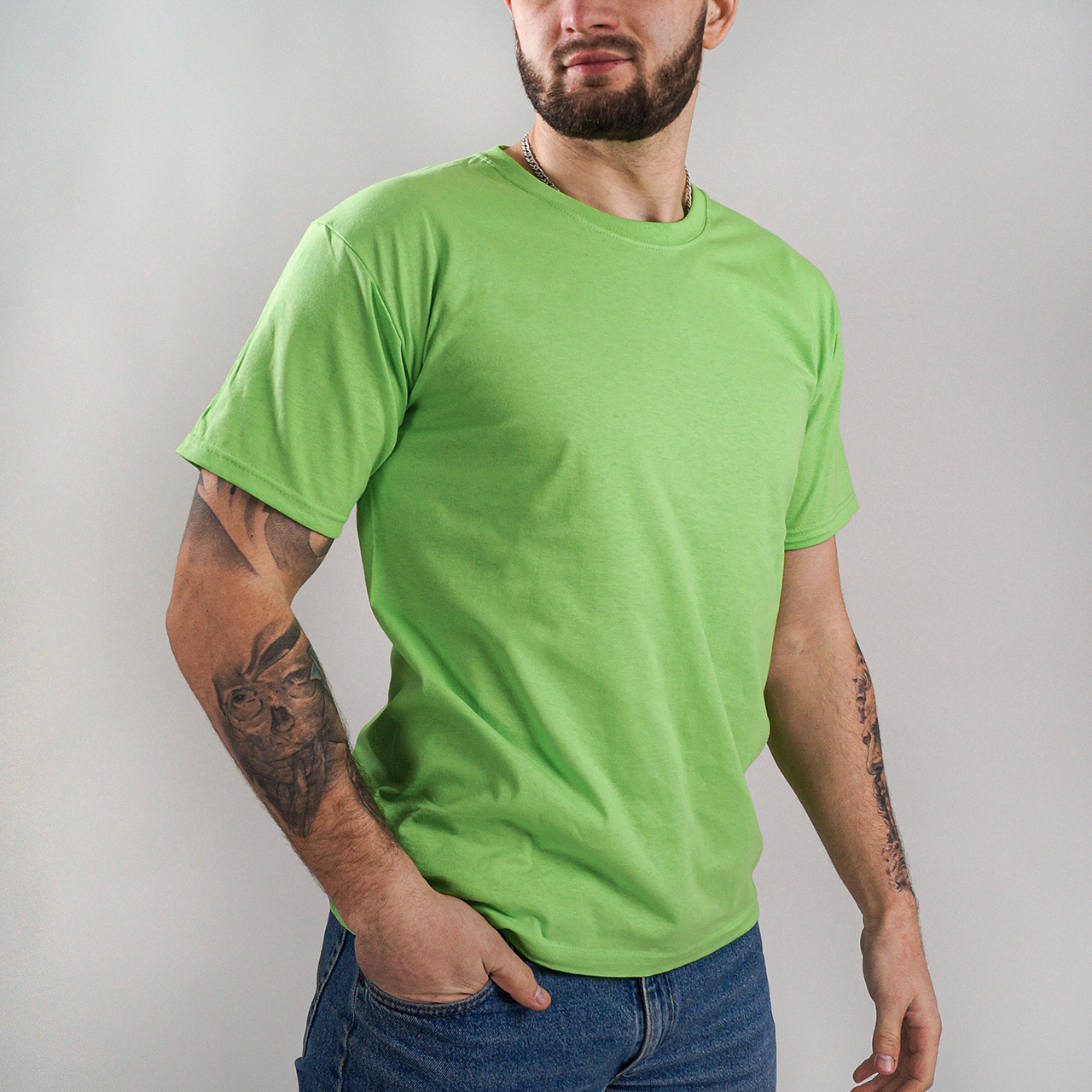 

Мужская футболка ValueWeight 3XL, LM Лайм