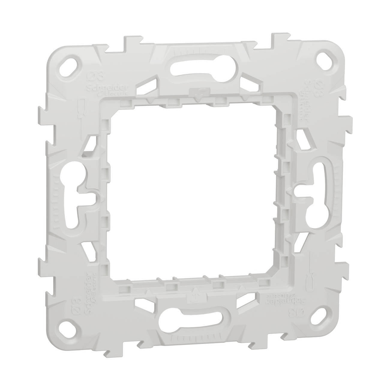 

NU7002 Unica New MODULAR СУППОРТ ZAMAK 2 модуля, Schneider