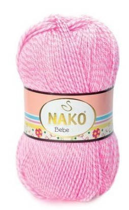 

Nako Baby Super Bebe розовый твид № 21290