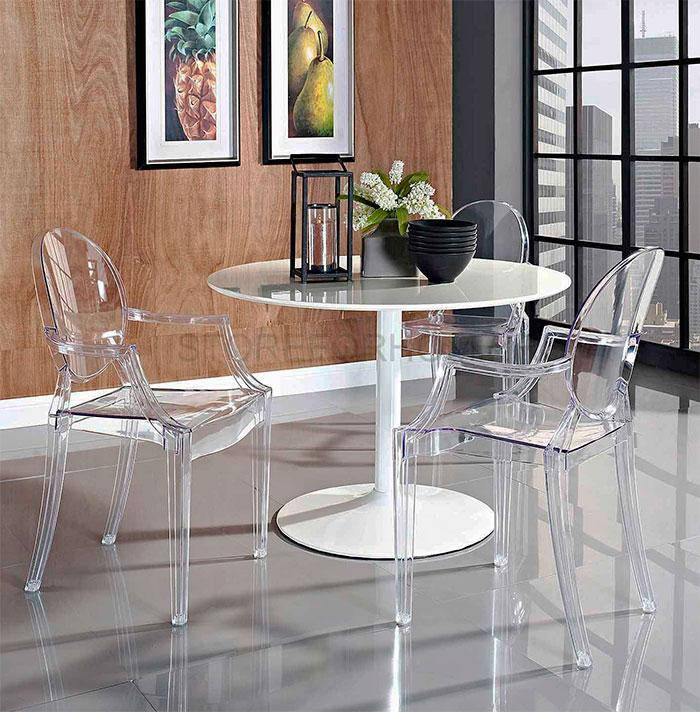 

Кресло Louis Ghost Transparente, прозрачный поликарбонат, дизайн Philippe Starck