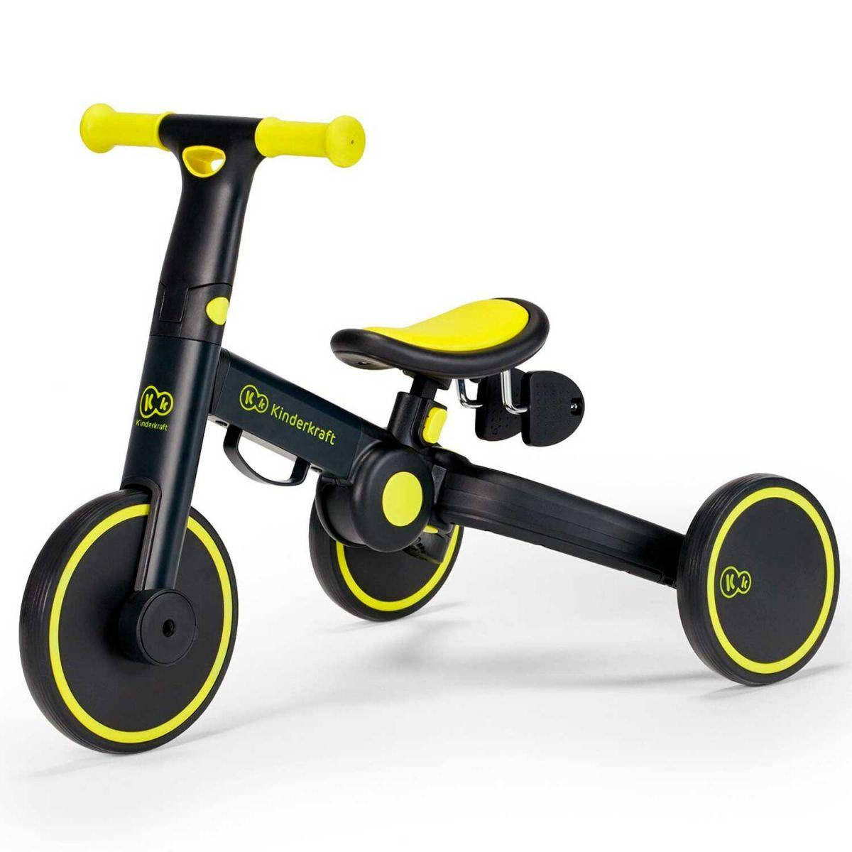 

Трехколесный велосипед 3 в 1 Kinderkraft 4TRIKE Black Volt
