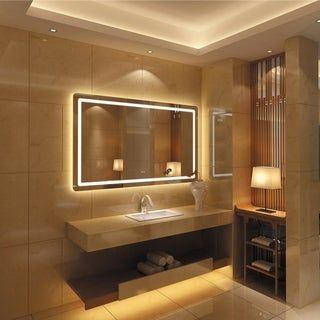 

Зеркало настенное 90 * 50 см с led подсветкой