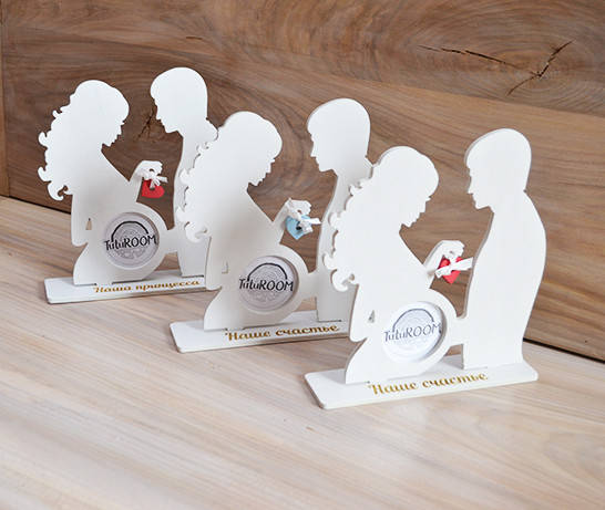 

Рамка УЗИ с вашей гравировкой, цвета на выбор