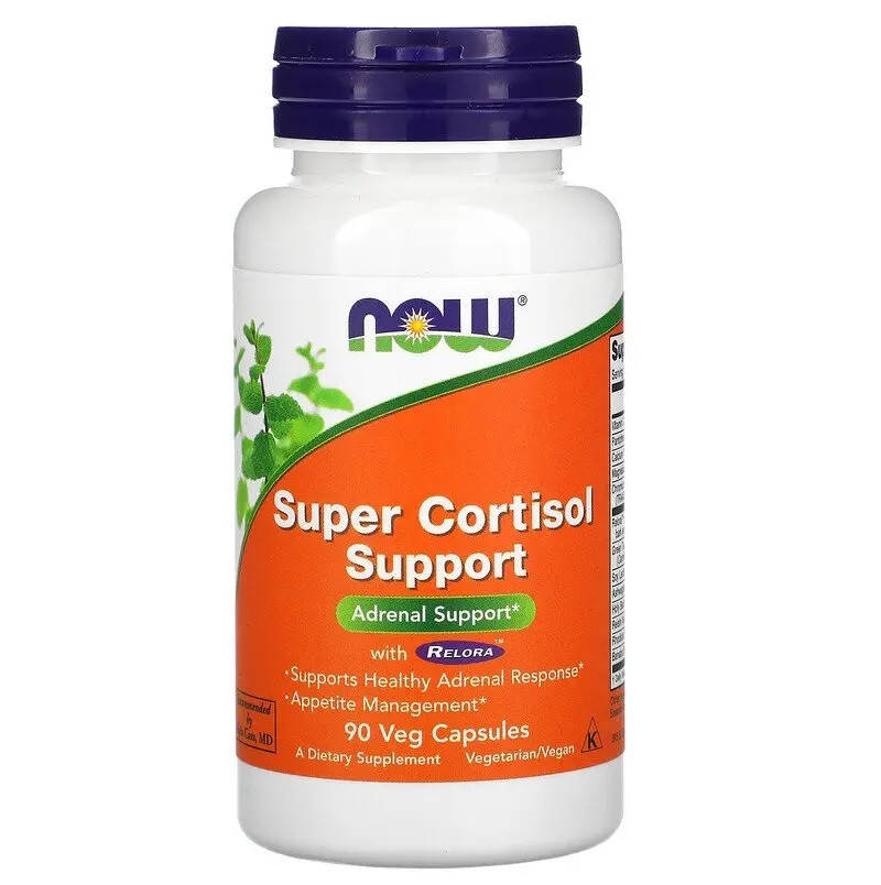 

Снижение кортизола, Cortisol Support, Now Foods, 90 кап. (NOW-03344)