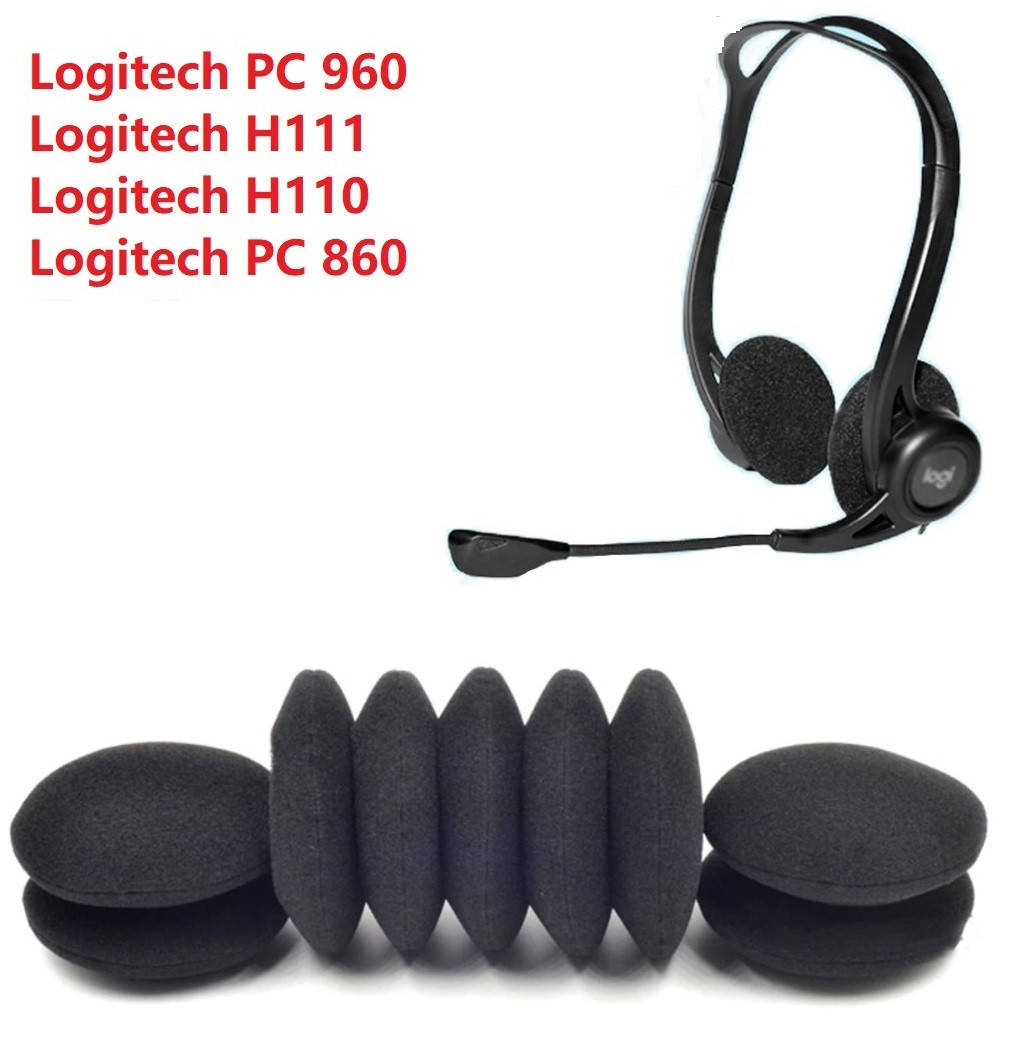 

Амбушюры для наушников Logitech PC 960 USB Logitech H111 H570e H110 Logitech PC HeadSet 860