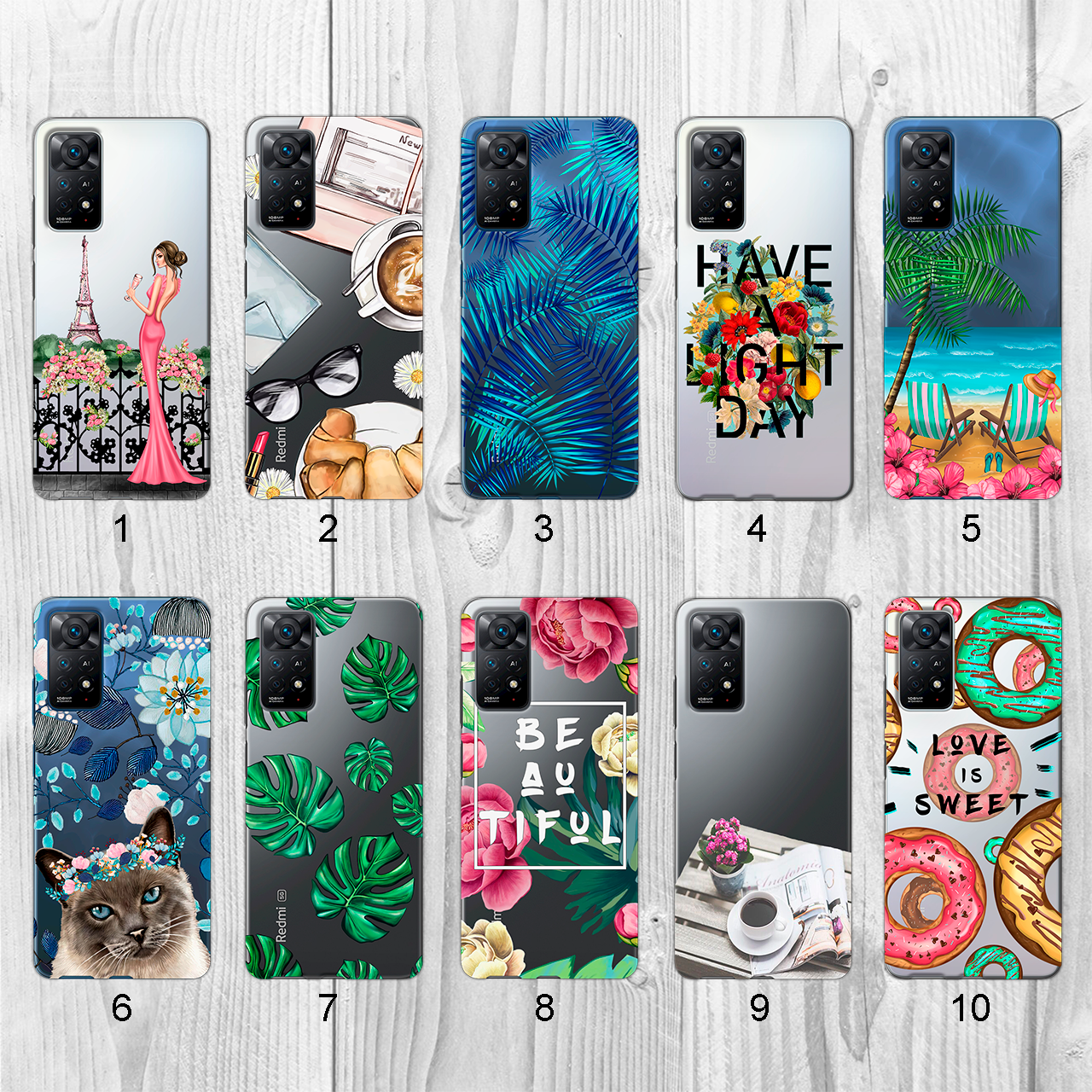 

Силиконовый чехол с рисунком для Xiaomi Redmi Note 11 Pro 5G (new collection)