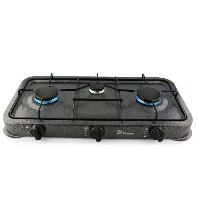 

Плита газовая настольная Domotec MS-6603 3 конфорки