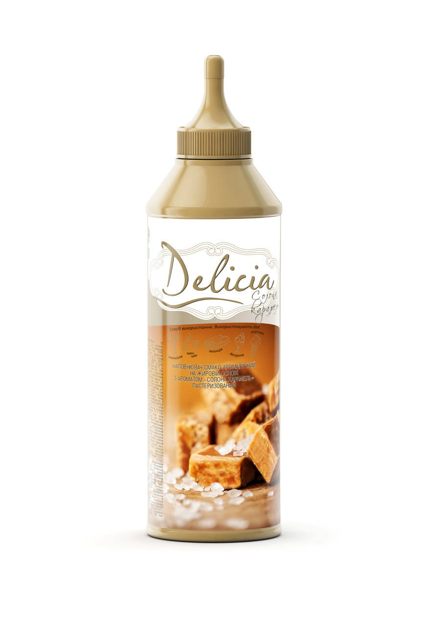 

Топпинг Соленая Карамель Delicia 600 г