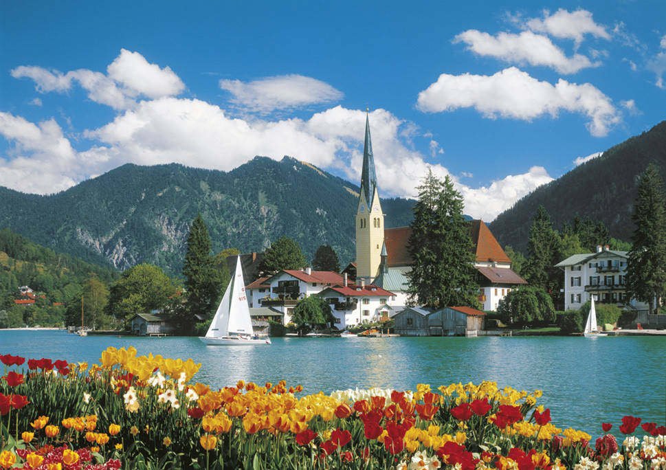 

Пазл Clementoni - Озеро Тегернзе. Німеччина (Tegersee Rottach-Egern, Germany)