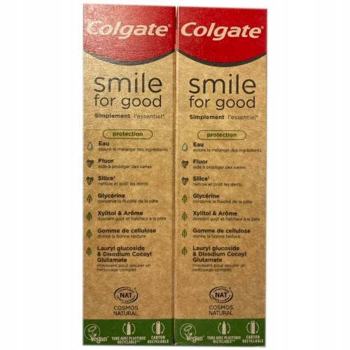 

Зубная паста COLGATE SMILE FOR GOOD PROTECTION 75 МЛ 2 ШТ.