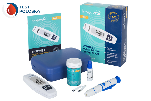 

Глюкометр Longevita Smart (Лонгевита Смарт)