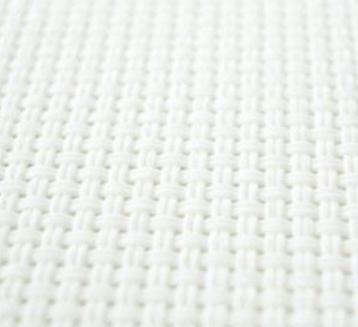 

Виниловая канва 14ct, белая, 45*50см