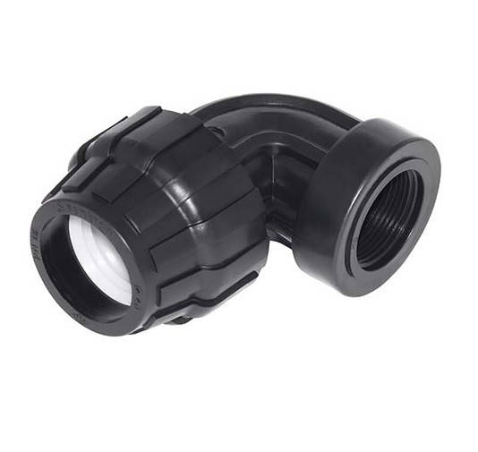 

Коліно Senkron ПЕ (ПНД) Ø32х3/4" РВ, Черный