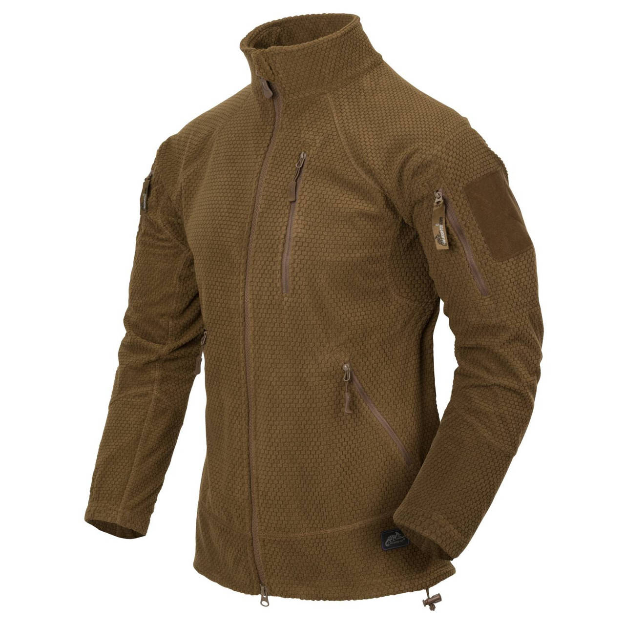 

Толстовка флисовая Helikon-Tex ALPHA TACTICAL GRID FLEECE Coyote, Койот