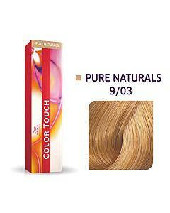 

Фарба для волосся Wella Color Touch 9/03 льон