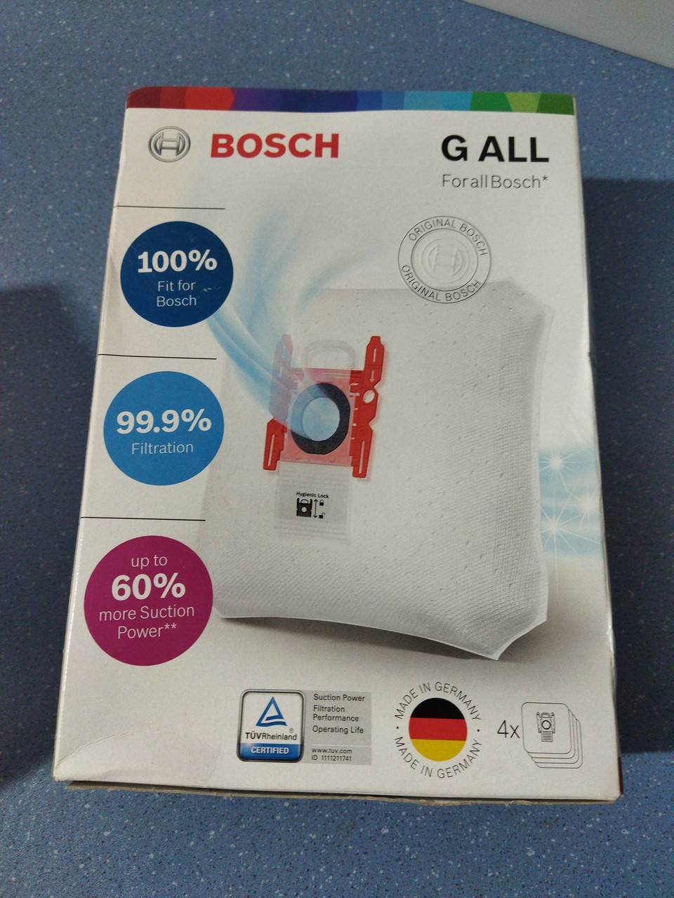 

Набор мешков микроволокно Type G ALL BBZ41FGALL для пылесоса Bosch, Siemens 17003048