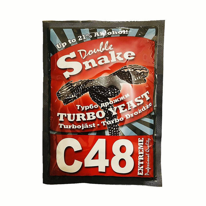 

Турбо дрожжи Double Snake C48 Turbo