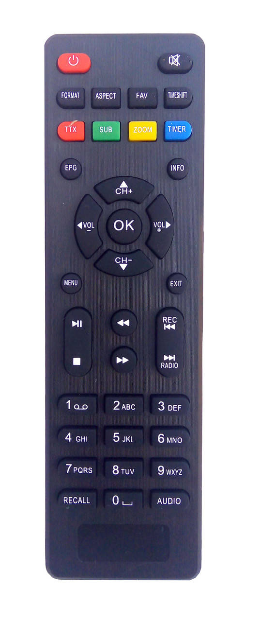 

Пульт для т2 тюнера ROMSAT T8005HD ,T8008HD T8030HD