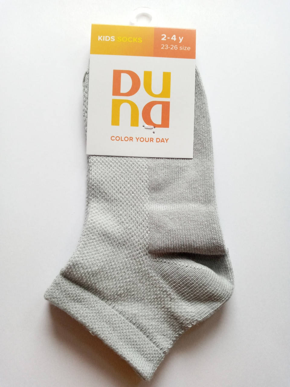 

Детские носки СЕТОЧКА - Дюна р.16-18 (шкарпетки дитячі) 429-1000-светло-серый / ЛЕТО