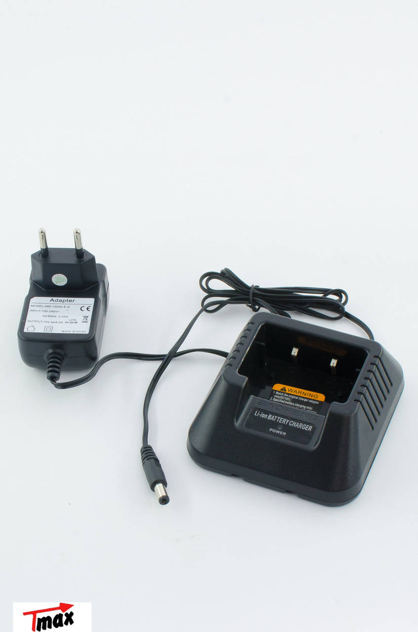 

Оригинальное зарядное устройство для рации BAOFENG UV-5R (Стакан+Адаптер)